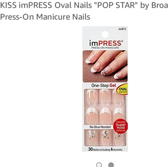 Rare ImPress Manicure Press-On Nails "Pop Star" - Picture 3 of 5